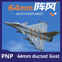 FMS 64mm GUST Ducted Electric Remote Control Aircraft Attack Aircraft Triangular Wing Aircraft Fixed Wing Fighter PNP