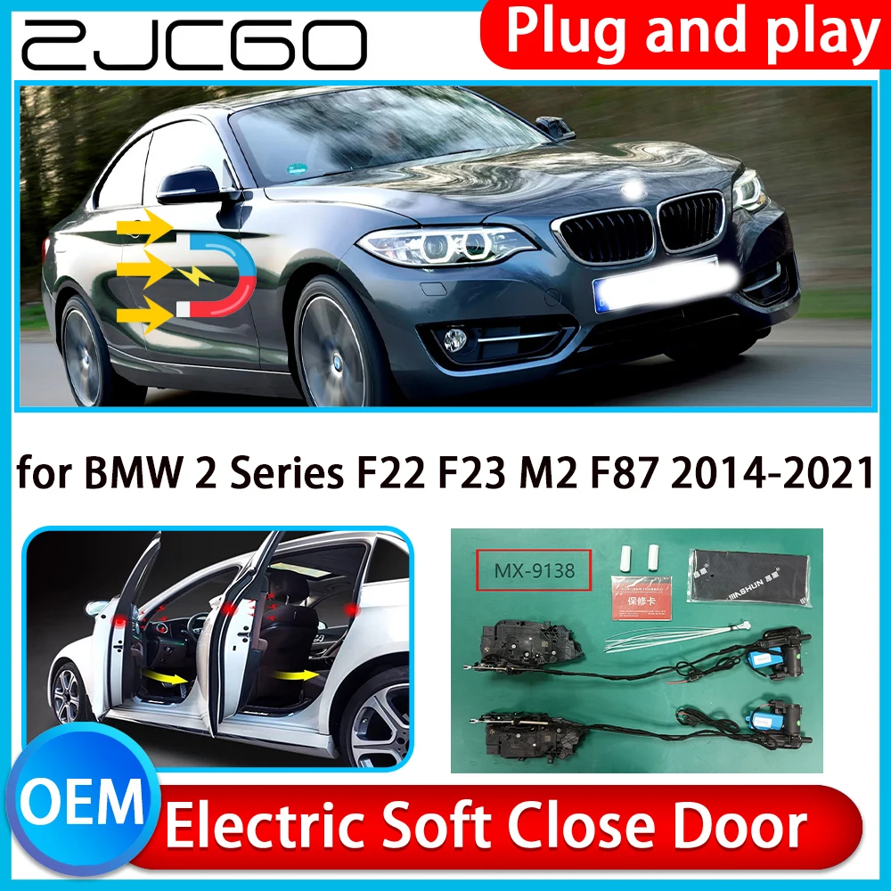 

for BMW 2 Series F22 F23 M2 F87 2014-2021 Auto Pull Car Soft Close Kit Door Power Latch Electric Door Catch Soft Closing Assist