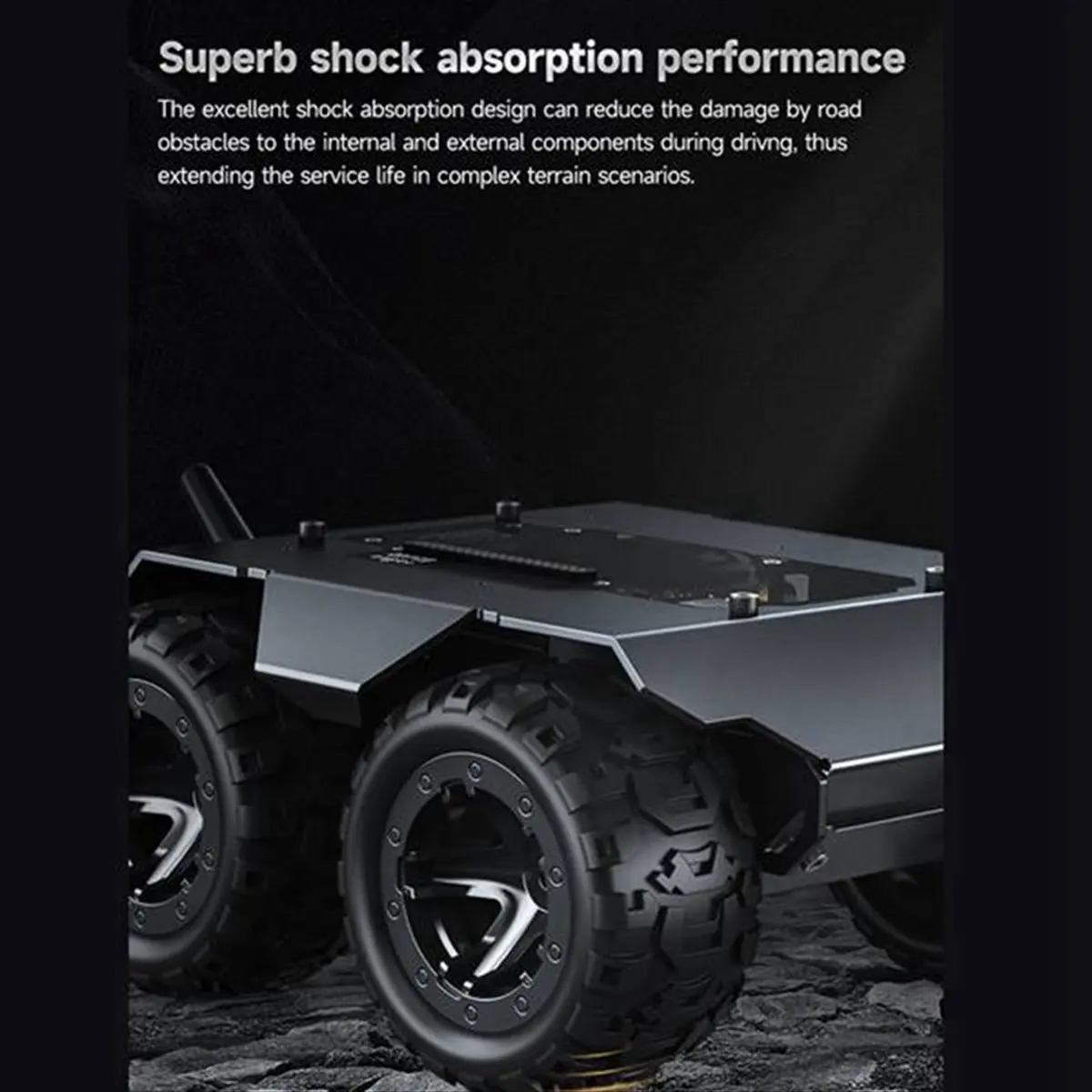 Stock limitato! Kit telaio robot mobile WVE 4WD per auto, espandibile per gli appassionati di robotica Spina UK