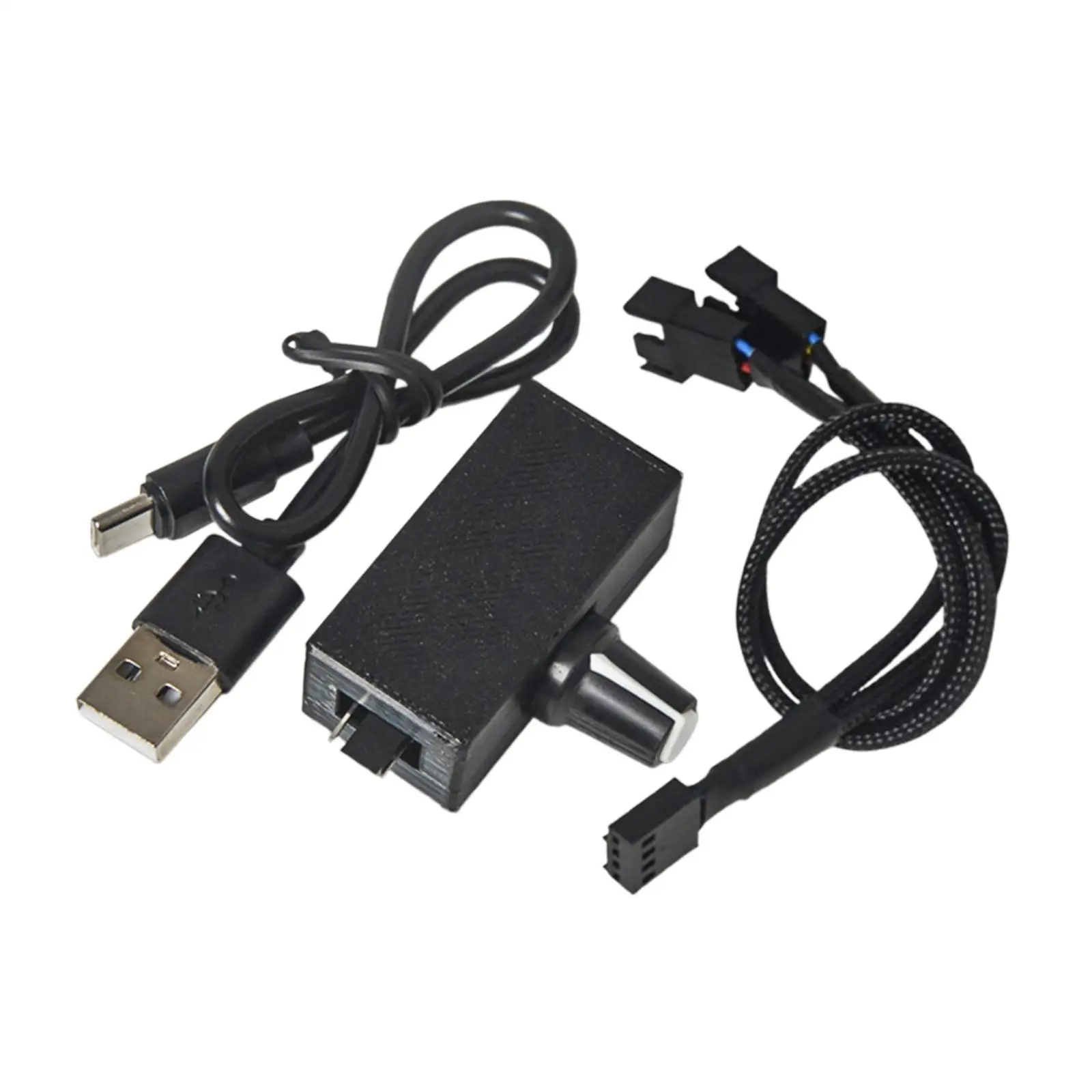 Controlador de velocidade pwm, 4 pinos, fácil de usar, ajuste de botão, faça você mesmo, 12v, bomba de ventilador, compacto, prático, resfriamento de água, controlador de ventilador