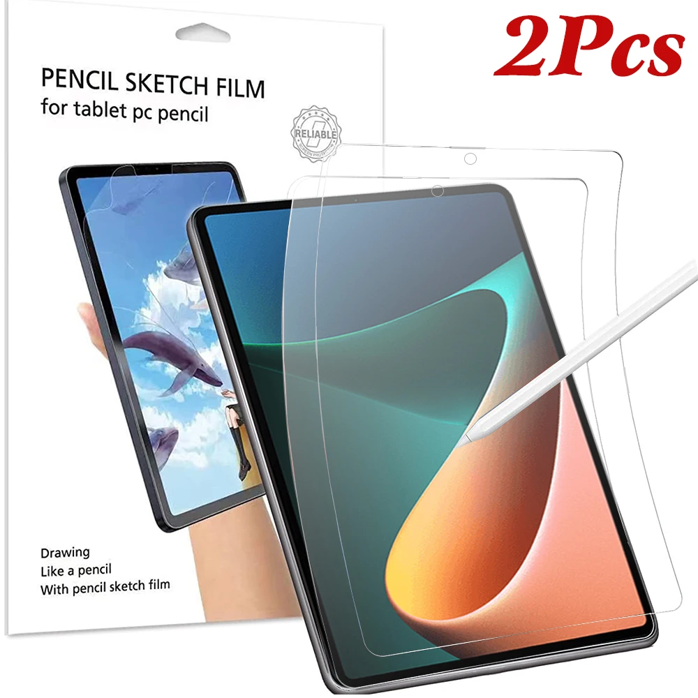 

2PCS Paper Feel Screen Protector Film For Xiaomi mi pad 5 Pro 11.0'' Matte PET Painting Writing Film For Xiaomi mi Pad5 Pad5 Pro