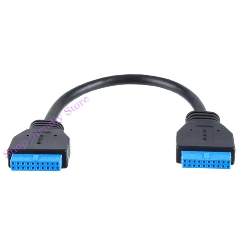 594A USB3.0 Hub 19pin 1 a 2 Extensão do cabeçalho com o modular da placa -mãe modular Dados transmissão dados do