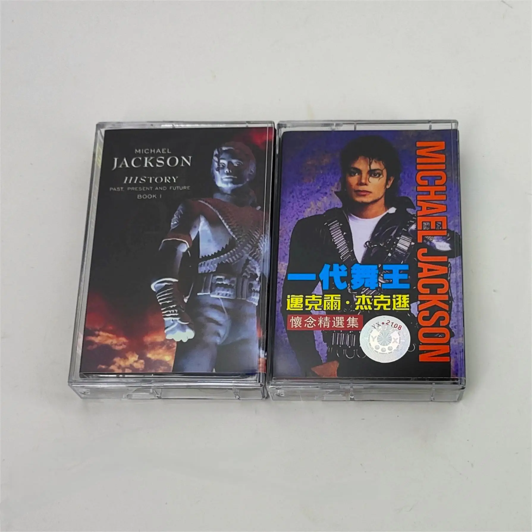 MJ Michael Jackson Muziek Tape Thriller Album Gevaarlijk Beat It Cassettes Cosplay Recorder Auto Walkman Soundtracks Box Collectie