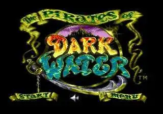 بطاقة ألعاب قراصنة منطقة المياه المظلمة مجانًا 16 بت MD لمحرك Sega Mega لـ Genesis