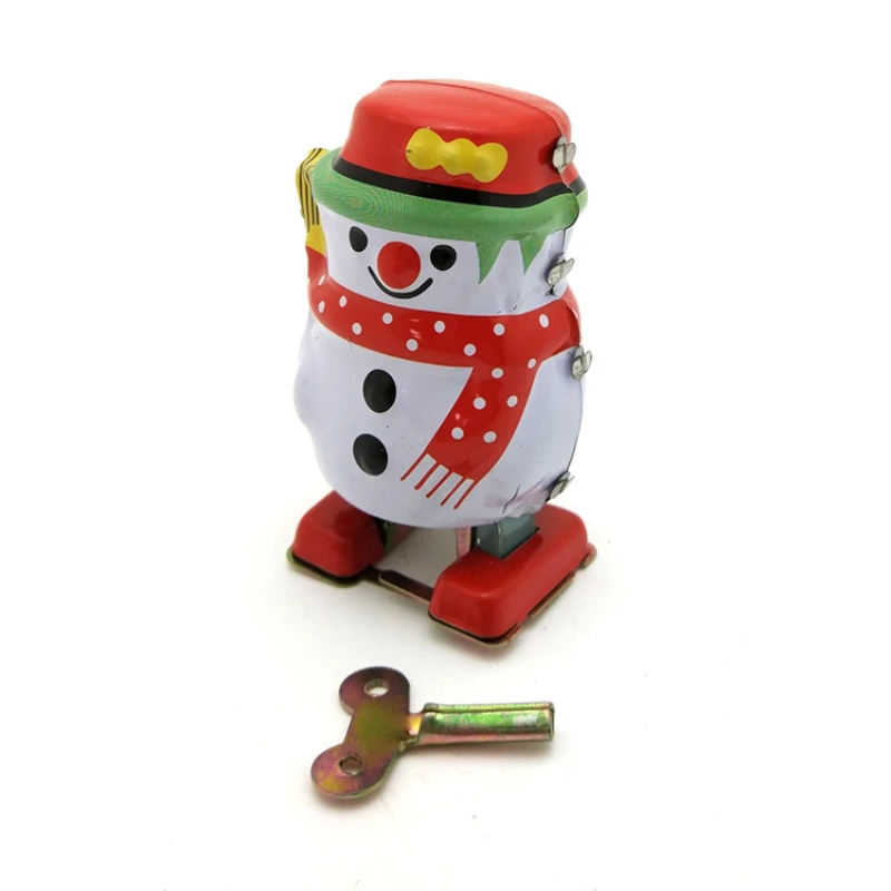 MS253 Snowman robot tintoy adult collection toy creative gift iron toy wholesale