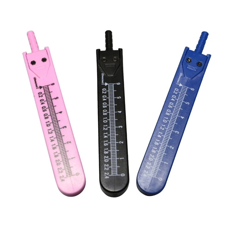 ECG Calipers 0‑2.4inch Ruler for Nursing Electrocardiogram Drafting Divider