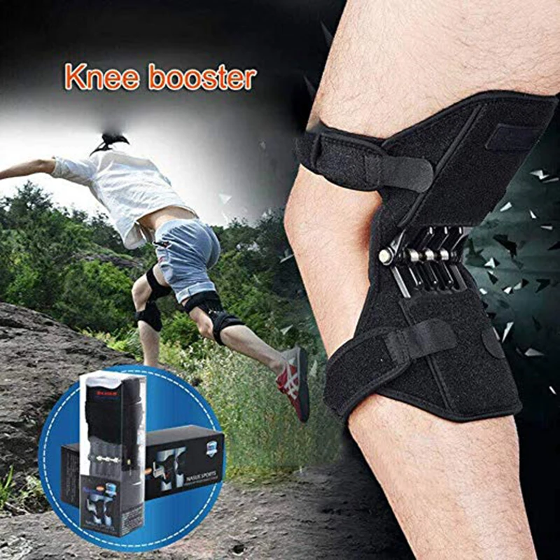 A Pair Knee Booster Joint Protection Old Cold Leg Squat Mountaineering Knee Brace