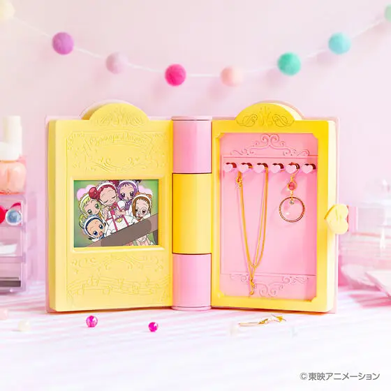 BANDAI Magical DoReMi Action Figures model Magical Mini Transforming Storing Books pendant Anime Figures model  Original