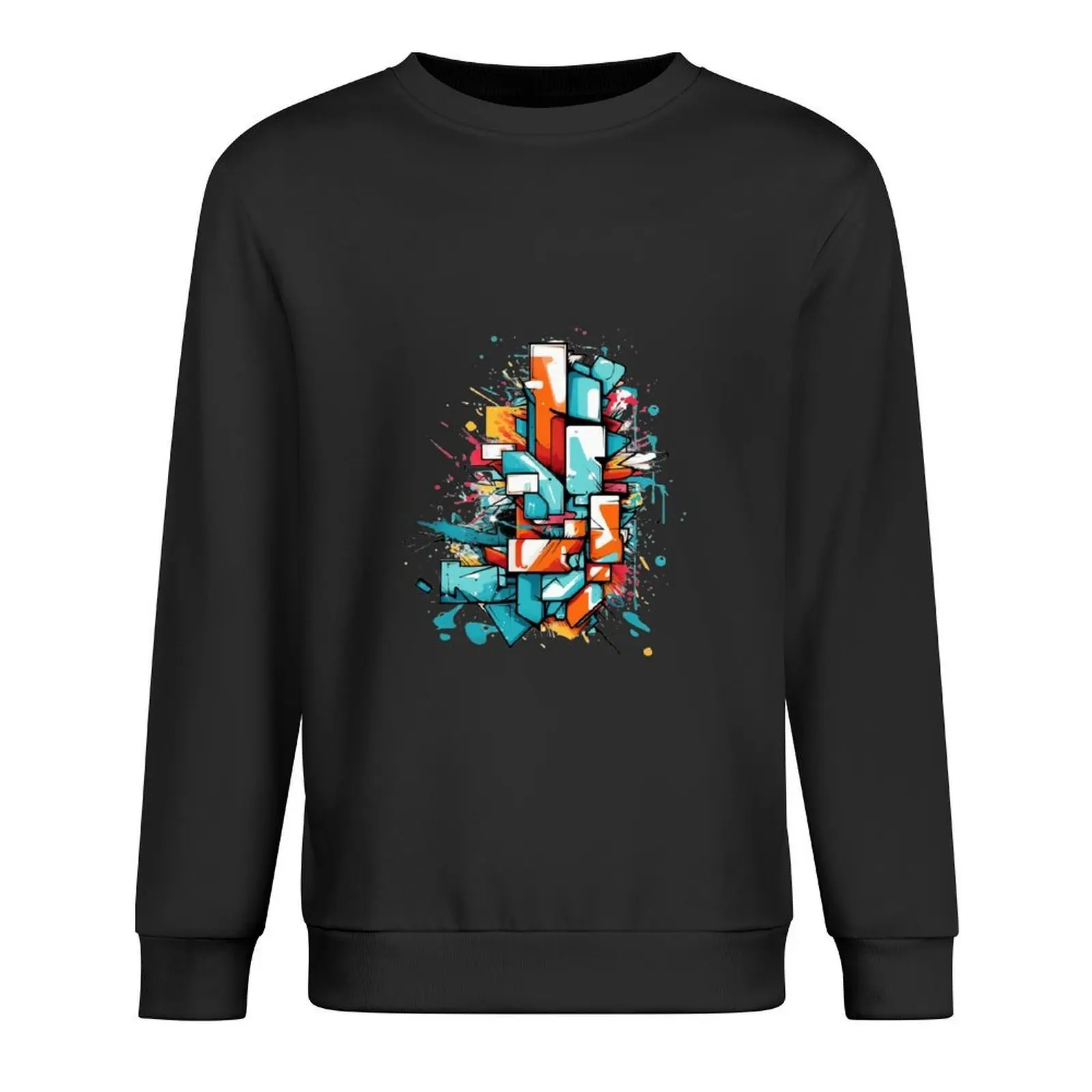 

Cool Abstract Graffiti Art Pattern Pullover graphic t shirts men autumn clothes tracksuit men's clothes sweatshirts for men