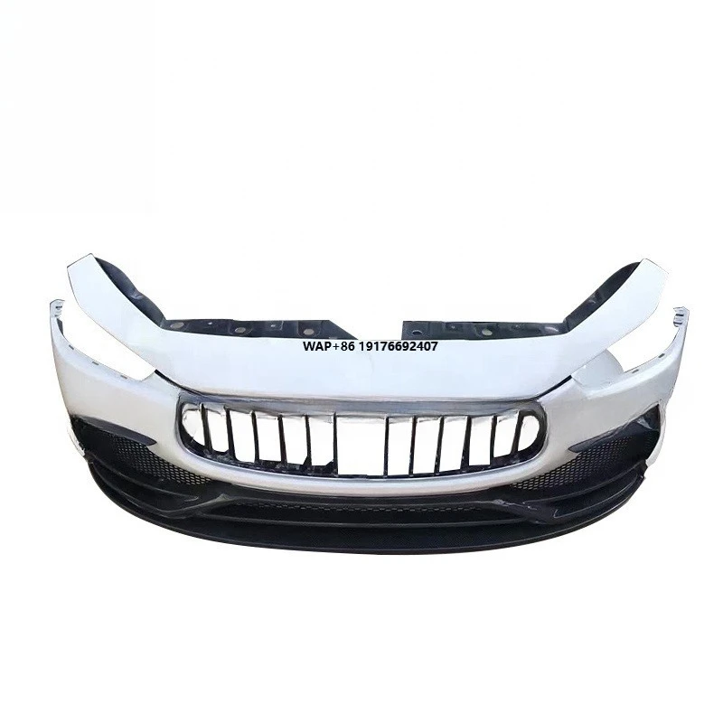 Front Bumper Kit Hood Body Kits Car Auto Parts Suitable for Ghibli Body Kit
