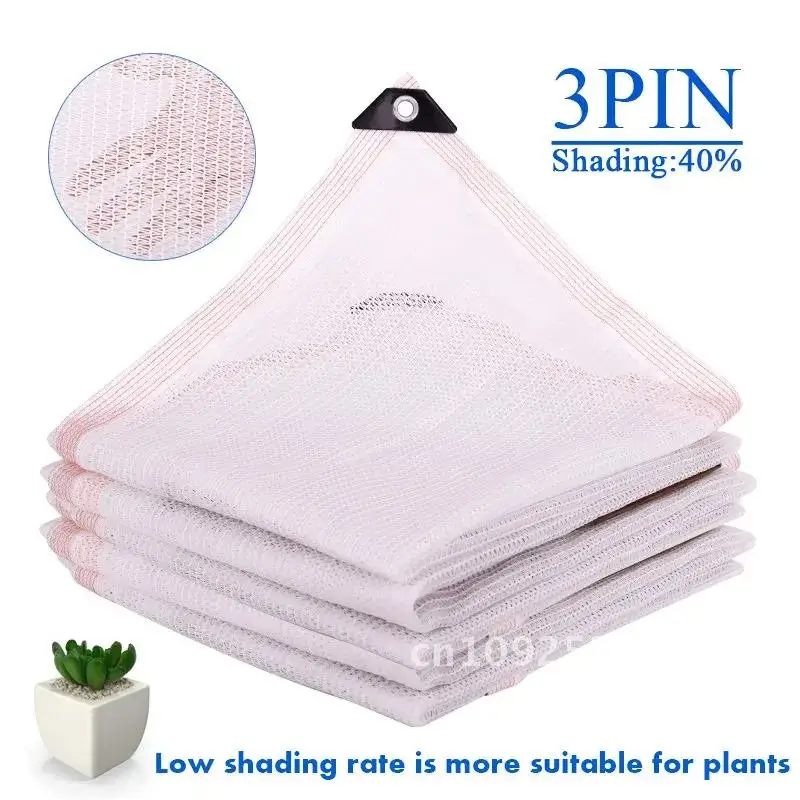 Shading 40~50% Plants Sunshade Net Outdoor Potted Succulent Plants Sunscreen Shed Flowers Sun Shade Netting Sunblock Mesh