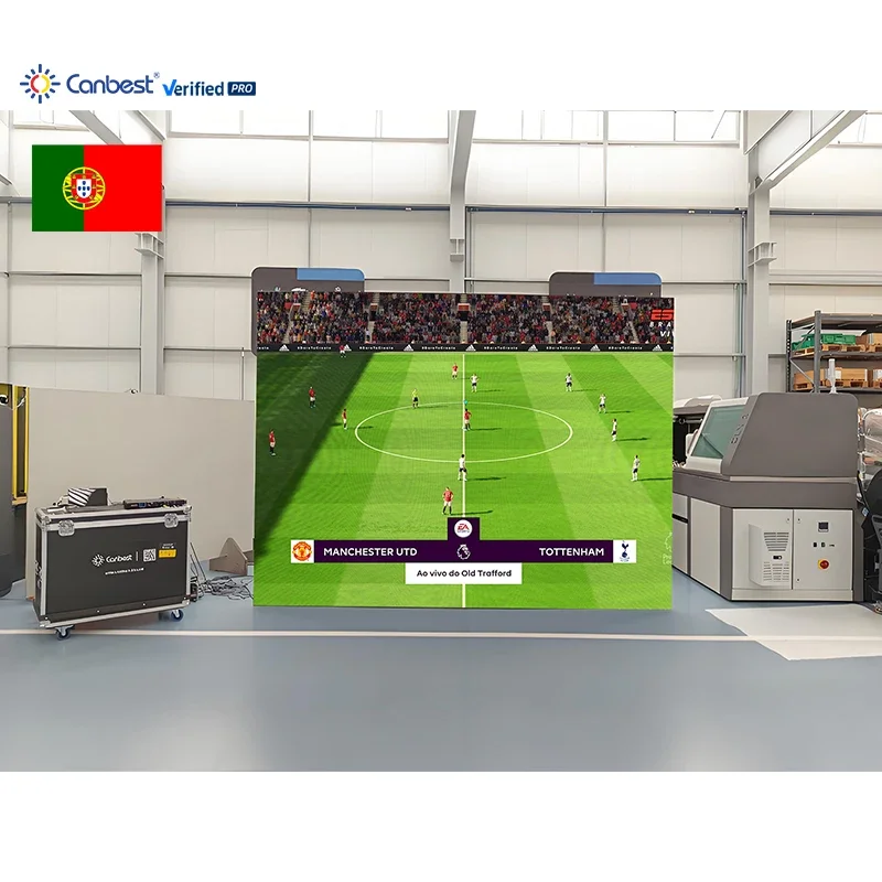 P2.6 4000X3000mm 13.12X9.84ft Modular Indoor Rental LED Video Wall Display Screen for Portugal Large Trade Show Events view 2