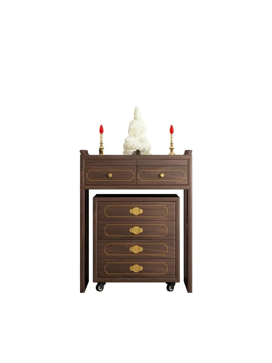 

Молитвенный стол-подставка для благовоний из массива дерева A16, простой домашний алтарь, стол для буддийского алтаря, стол для тханки, мебель