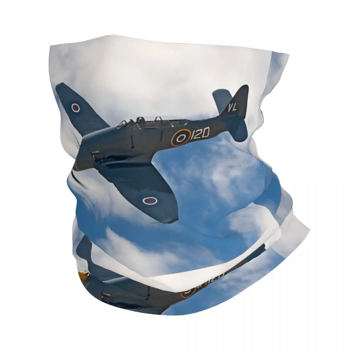 Airplane Retro Headband Neck Thin Men Women Hiking Tube Scarf Face