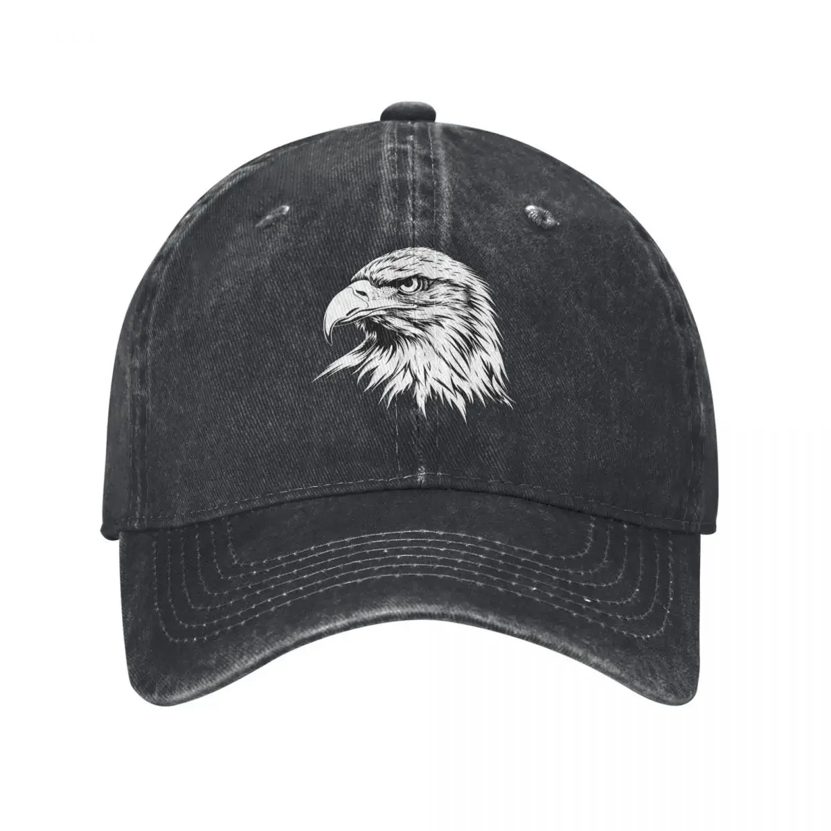 Bald Eagle Head Baseball Cap Bird Unisex Men Sunscreen Trucker Hat Summer Casual Outdoor Sports Baseball Caps