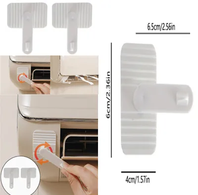 Das 2/4-Klimaanlagen-Auslass-Schallwandbegrenzer-Begrenzer-Gerät kann die Luftstromrichtung und die Position anpassen
