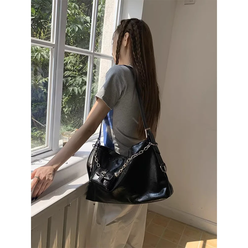 

2000s Vintage Women Hand Bag Designers Luxury Handbags Women Shoulder Tote Female Top-Handle Y2k Bags Fashion Brand 2024 Chic