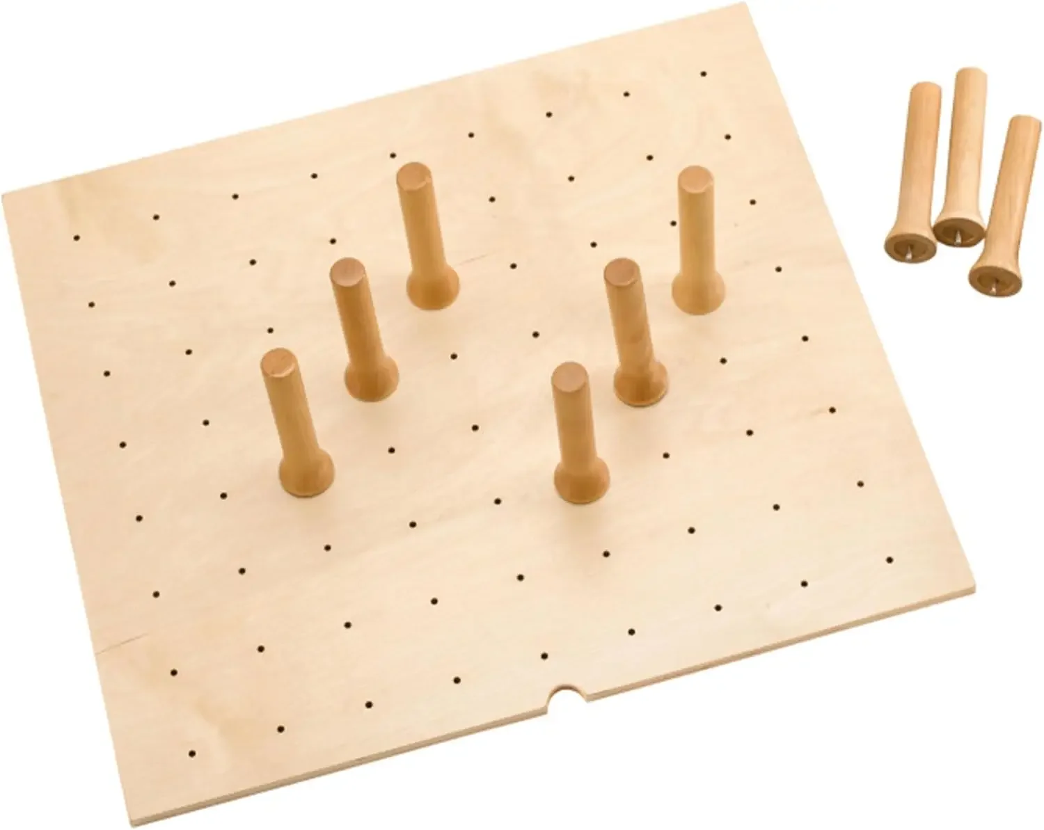 Organizzatore divisore per cassetti con pannello forato rifilabile, rifinitura per adattarsi a utensili, pentole e portapiatti in legno, 3