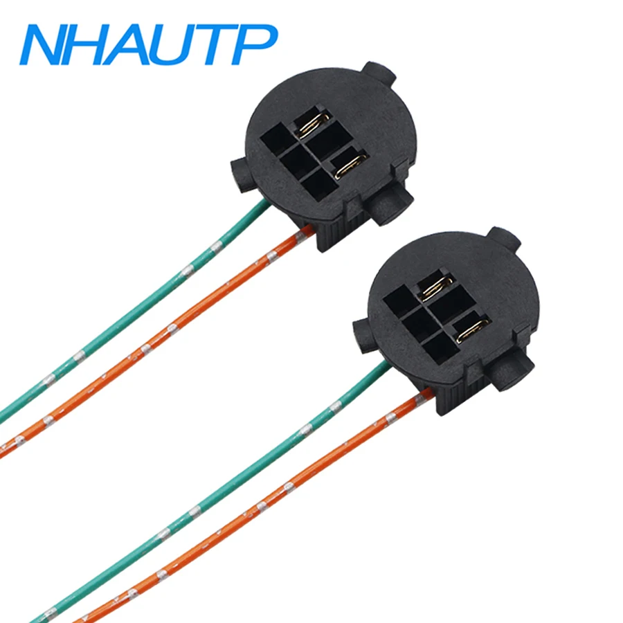 NHAUTP – douille de lampe halogène H7, connecteur de Base pour Hyundai New SantaFe, support d'ampoule, adaptateur de faisceau de câblage, 2 pièces