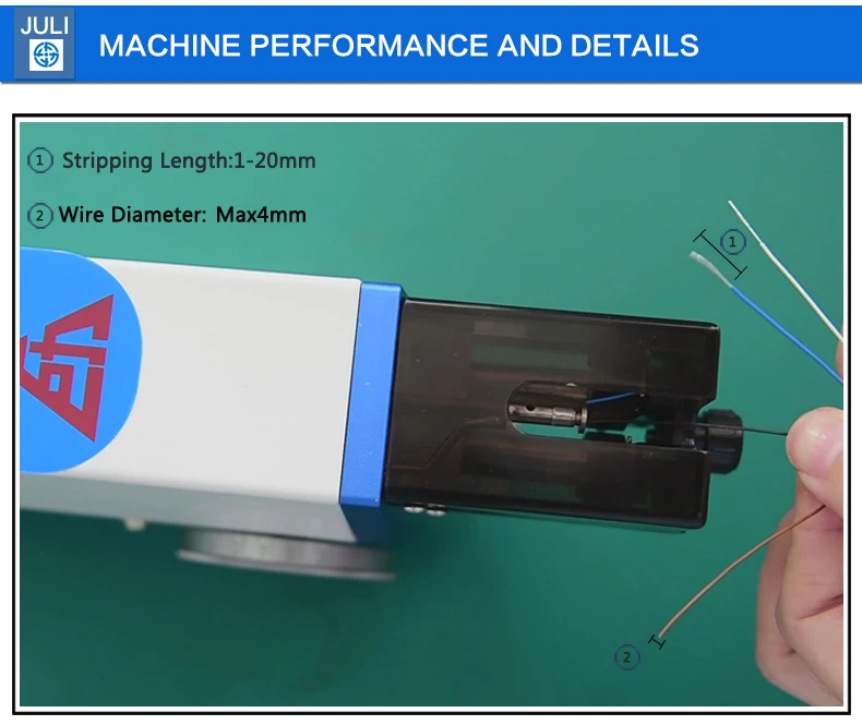 Mesin Pengupas Kabel Super Strip Induktif Pneumatik Multi-Core Peralatan Pembuatan Kabel Manual