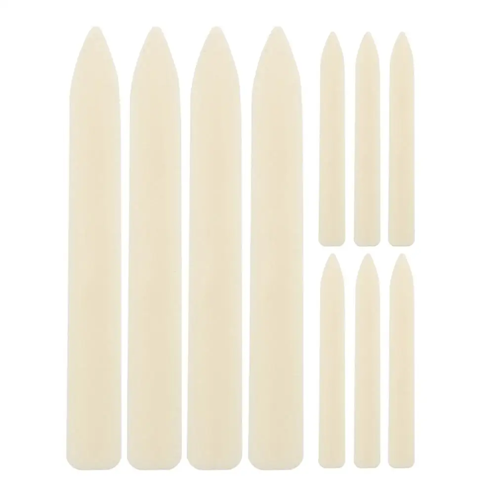 

10 Pcs Creased Knife Plastic Bone Folder Paper Craft Cardboard Tool Bookbinding Envelope Opener Tilting