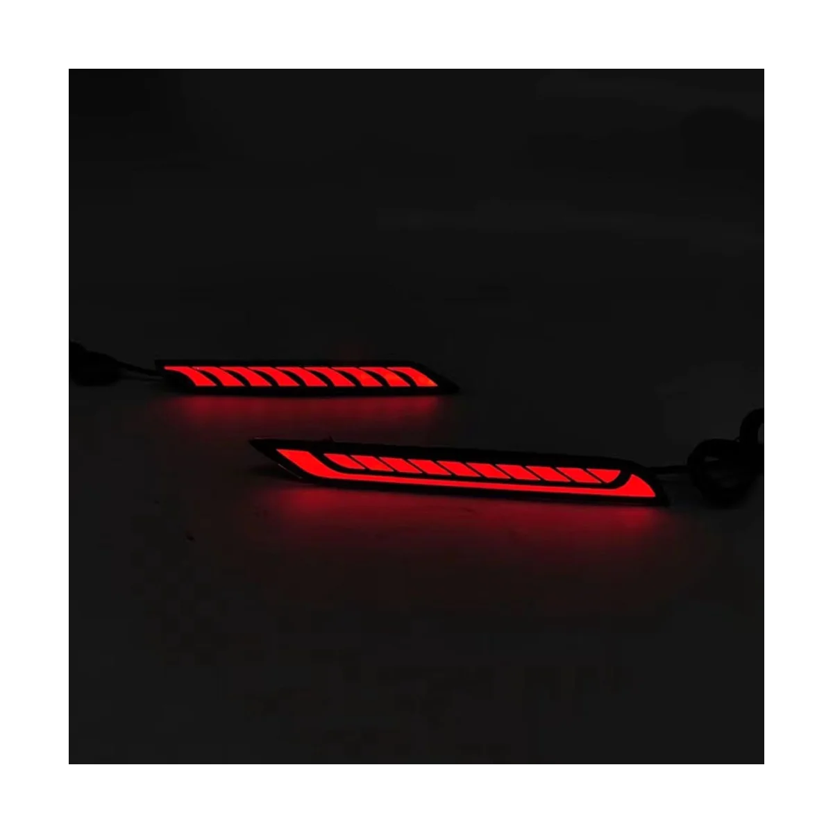 For 2022-2023 Rear Bumper Lights Rear Tail Lights LED Brake Reversing Steering Lights Streamer Surround