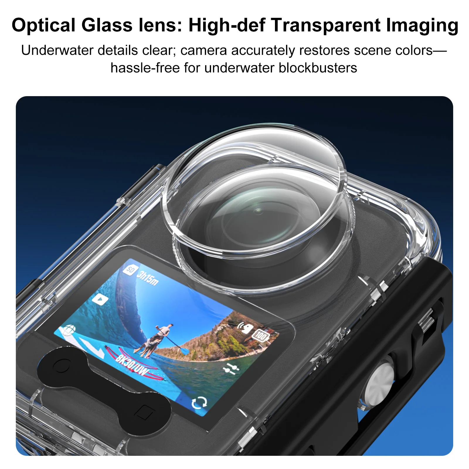 

45M Underwater Diving Protective Shell For DJI Osmo 360 Invisible Dive Case Waterproof Housing Case for DJI Osmo 360 Accessories