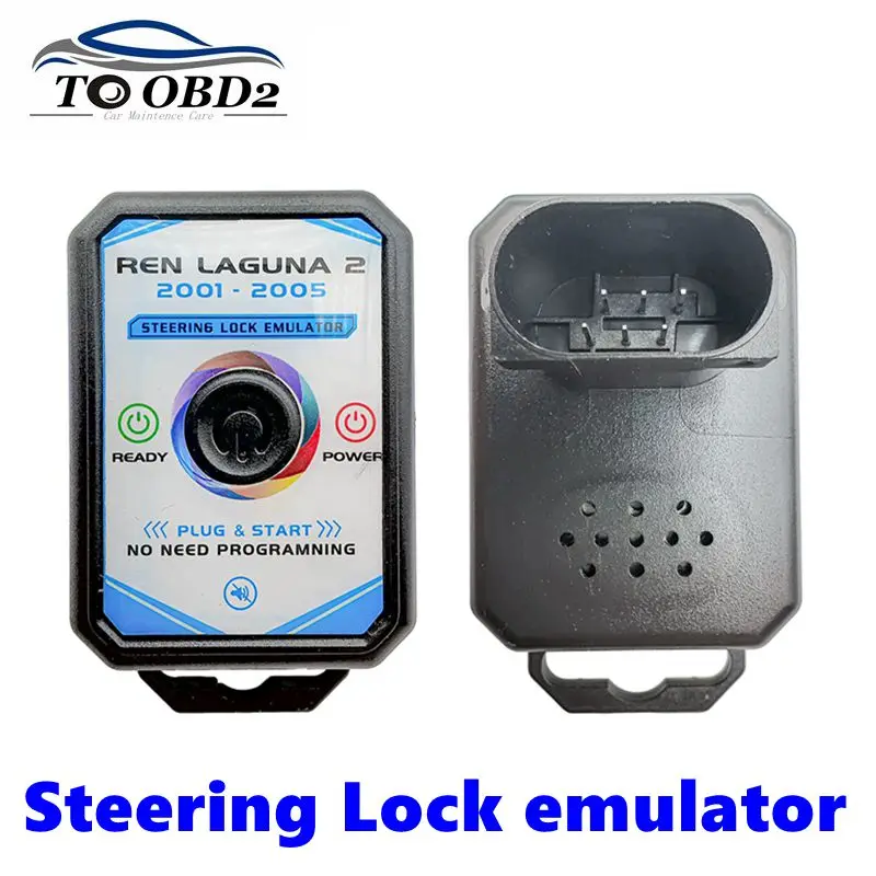 Newest Updated ESL ELV Steering Lock Emulator for Renault Laguna 2 2001-2005 Simulator Plug&Start with Lock Sound