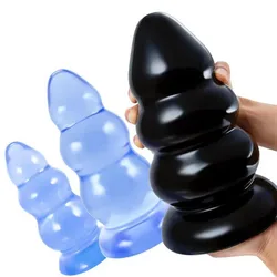 Huge Anal Plug Dildo Big Buttplug Fist Anus Dilator with Suction Cup Prostate Massage Masturbator Sex Toys Erotic Adult Products