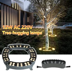 LED Tree Holding Light Outdoor Spot Lamp RGB Arc Night Light IP65 Waterproof for Garden Ground Large Trees and Cylindrical Cones