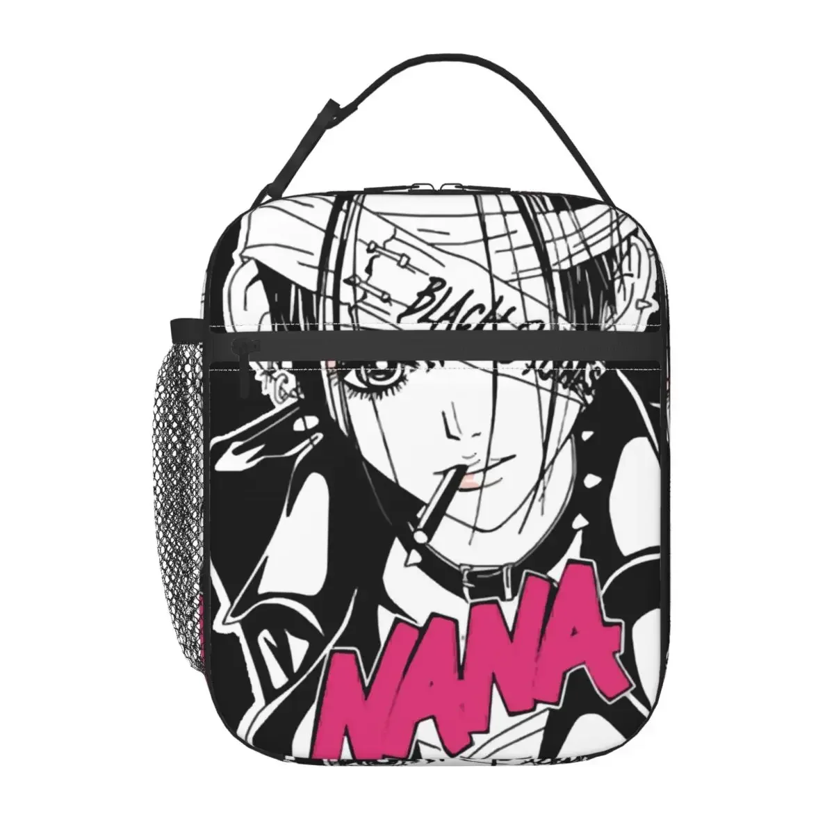 Nana Osaki Insulated Lunch Bags High Capacity Anime Manga Meal Container Cooler Bag Tote Lunch Box Beach Outdoor Food Bag