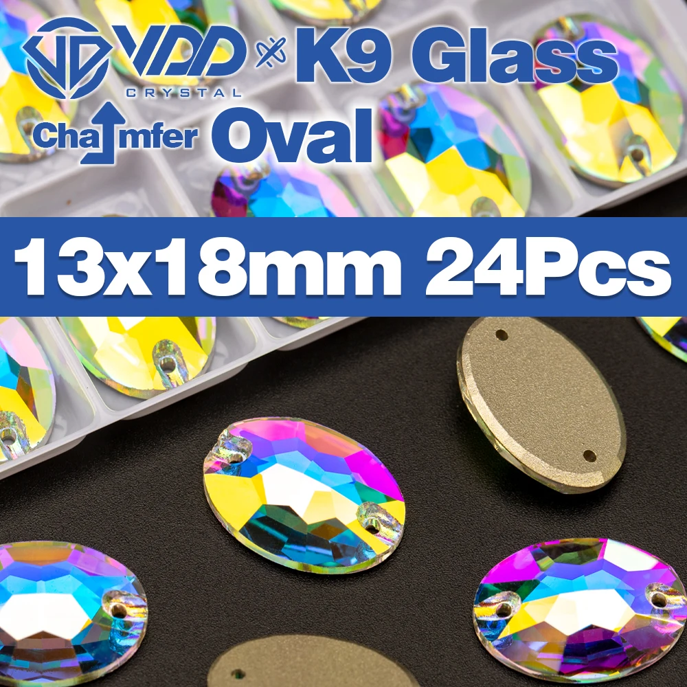 VDD Fase AAAAA Top Qualität K9 Glas Nähen Auf Strass Nähen Kristall AB Flatback Stein Für Kleidung Zubehör Hochzeit Kleid – Detail 30