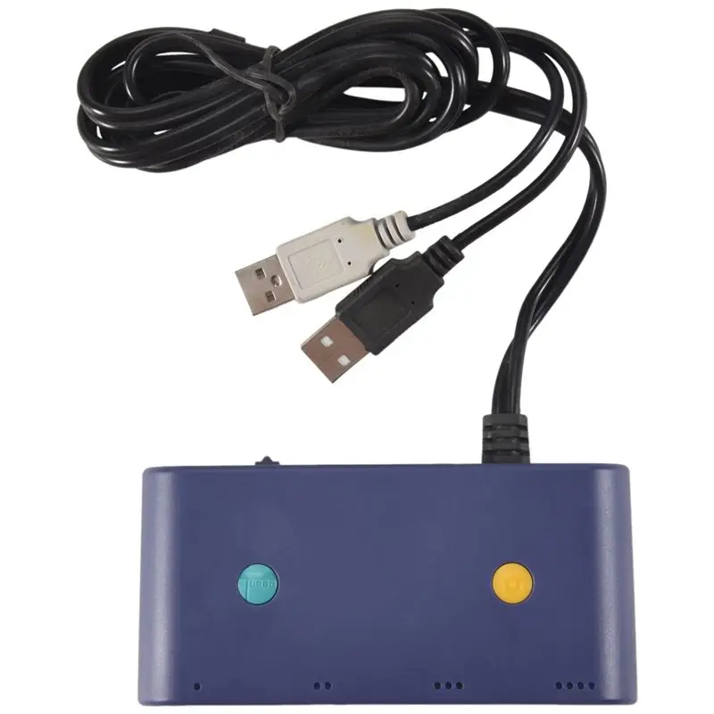 For Gamecube Controller Adapter For Switch Wii U Pc 4 Ports With Turbo And Home Button Mode No Driver User-Friendly