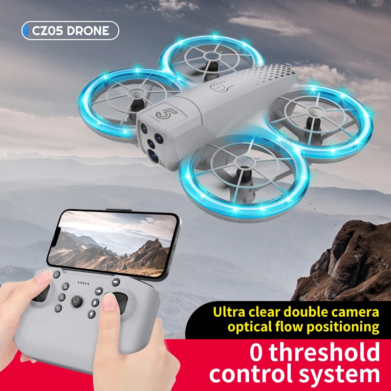 

CZ05 RC Drone 4K Professional HD Camera Photography Intelligent UAV Optical Flow Localization Remote Control Dron Model Toys