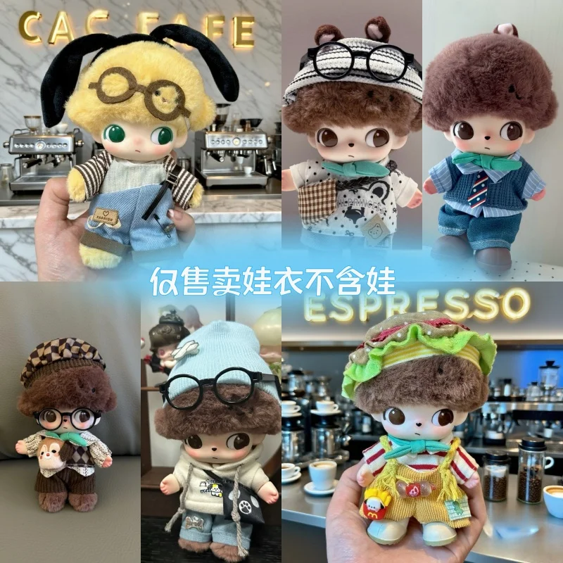 

Cute Doll Cloth for Dimoo Mini Doll'S Clothes Outfit Accessories For 15-17cm Doll DIY Gift