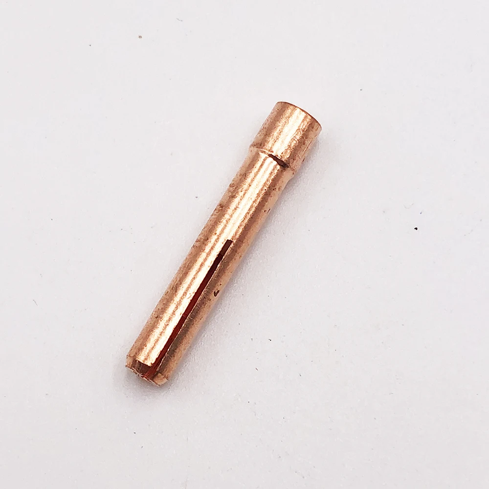 Coletor e corpo de coletor de 50 peças, (1.0/1.6 / 2.0 / 2.4/3.2mm) para lanterna de soldagem de argônio refrigerada a ar