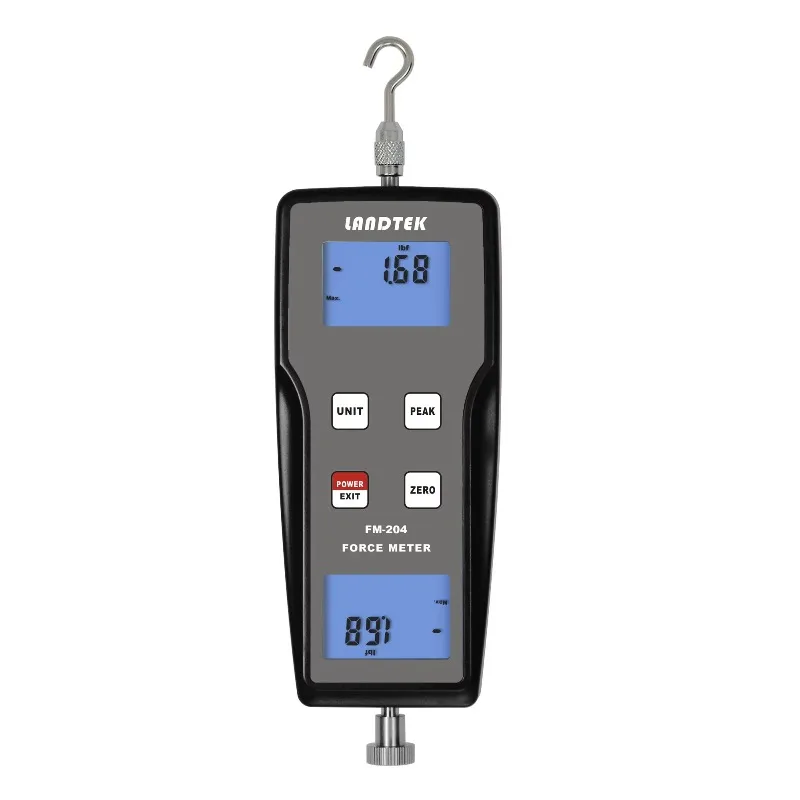 

FM-204-100K Digital Force Gauge Force Range ±100 Kgf, ±980 N, ±220 Lbf Digital Push Pull Force Gauge
