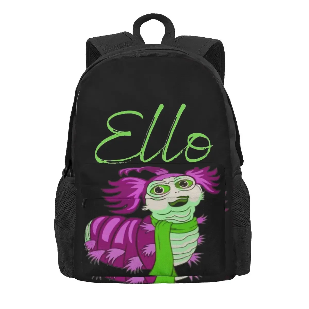 Ello From The Labyrinth Worm Backpacks Boys Girls Bookbag Students School Bags Cartoon Kid Rucksack Travel Rucksack Shoulder Bag