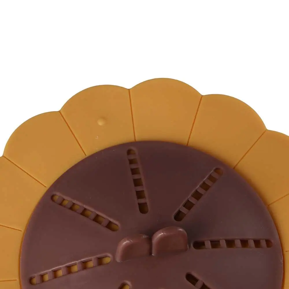 

Anti-cockroach Hair Catcher Floor Drain Cover Deodorant Silicone Drain Plug Non-leakage Insect-Proof Drain Filter Kitchen