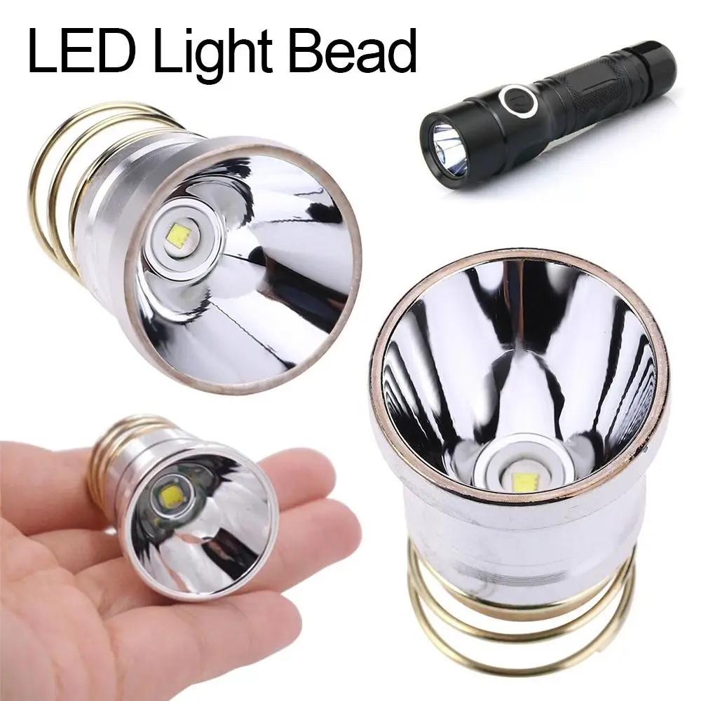 السوبر مشرق 1000 لومن الضوء الأبيض LED ضوء حبة LED مصباح يدوي لمبة مصباح رئيس 1-وضع