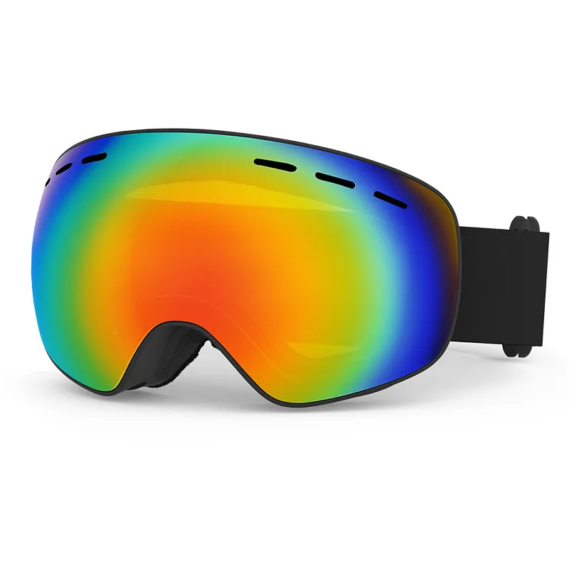 Double Layer Anti Fog Ski Goggles for Outdoor Sports Windproof Ski Goggles Suitable for Myopia Glasses