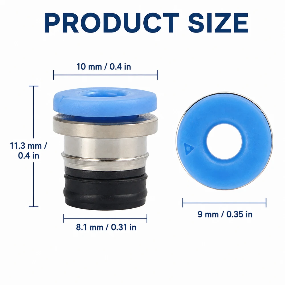 5/10/15/20 Stück PTFE Pneumatischer Ventilkopf PTFE ECAS04 Hochwertiger Pneumatischer Ventilkopf für 3D-Drucker-Ersatzteile – Detail 2