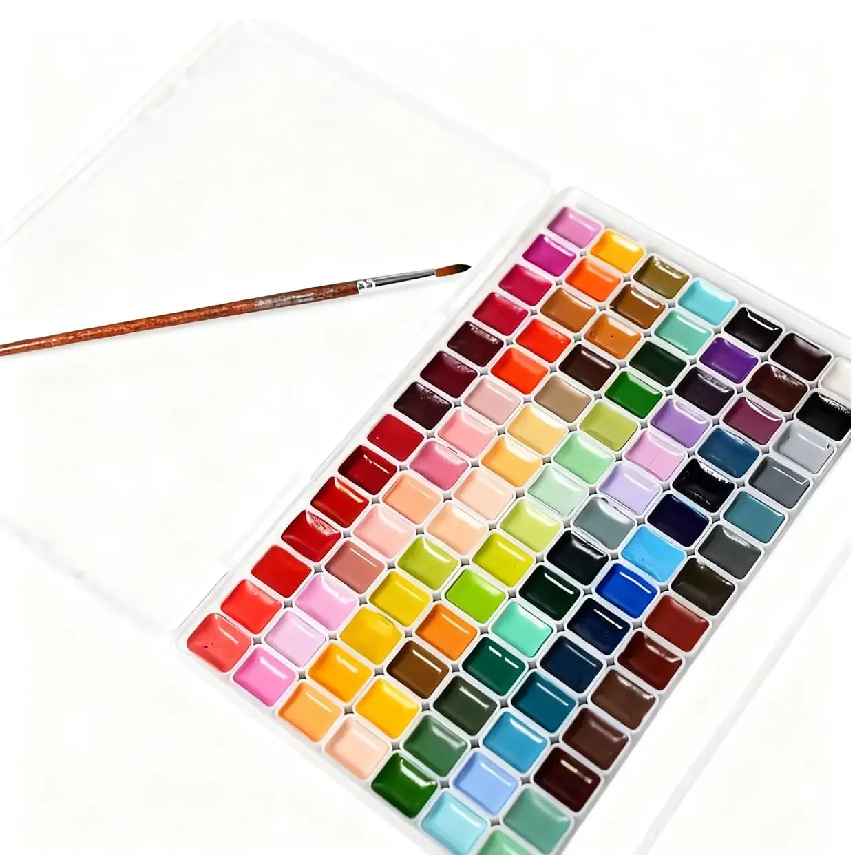High Quality 98 Colors Granulating Watercolor Pigment Set 1ml Transparent Professional Art Supplies for Artist Drawing