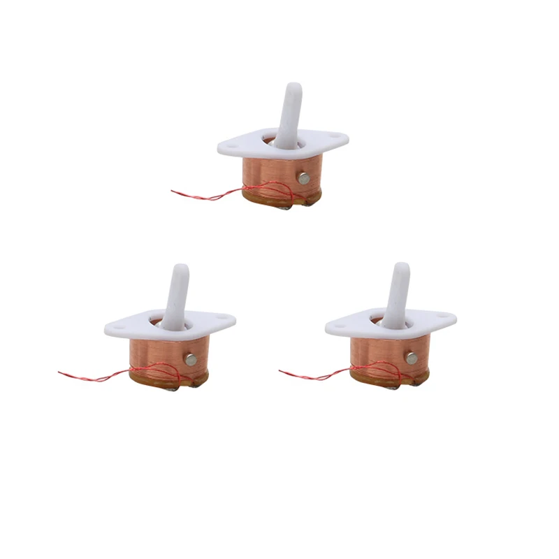 3PCS 0.42g Electromagnetic Rudder Micro Magnetic Actuator Mini Airplane Servo with Pad Design for RC Model DIY Aircraft Server