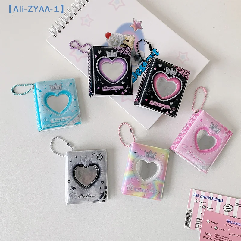 【ZYAA-1】1 Pcs Mini 2 Inch Album Photo Photocard Holder Kpop Photo Album Idol Binder Photo Card Holder Card Collect Book