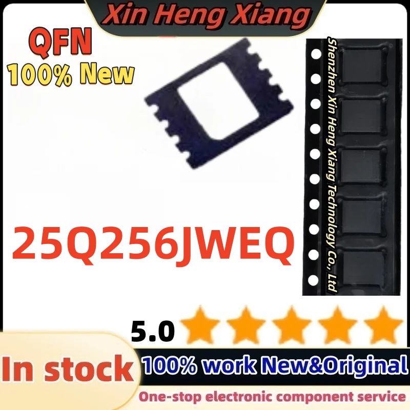 

(5-10pcs) 25Q256JWEQ W25Q256JWEQ W25Q256JWEIQ QFN-8