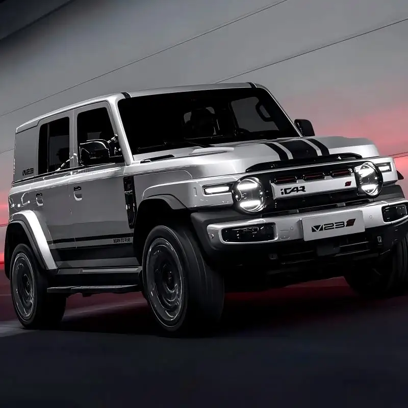 2 Pcs/Set Door Side Stripes Sticker Graphics Vinyl Decal For Chery iCAUR V23‌ 2026 Off Road 2024 2025 Accessories