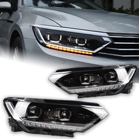 AKD Car Lights for VW Passat B8 LED Headlight Projector Lens 2016-2019 Magotan Headlights DRL Head Lamp Angel Eye Accessories