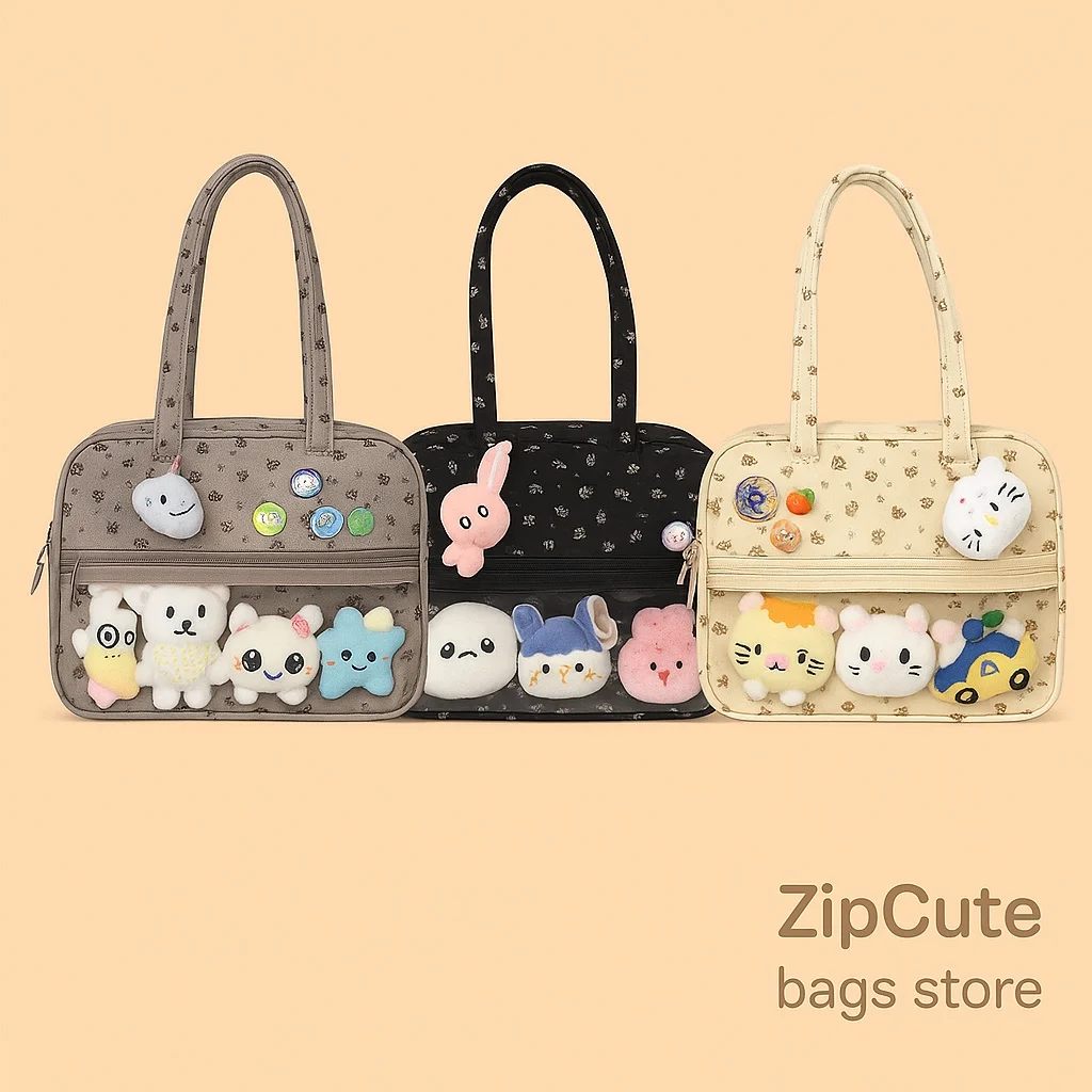 Ins original universidad bidimensional yuan bolsa de dolor japonesa de gran capacidad lindo versátil simple bolso de hombro diario lindo bolso po