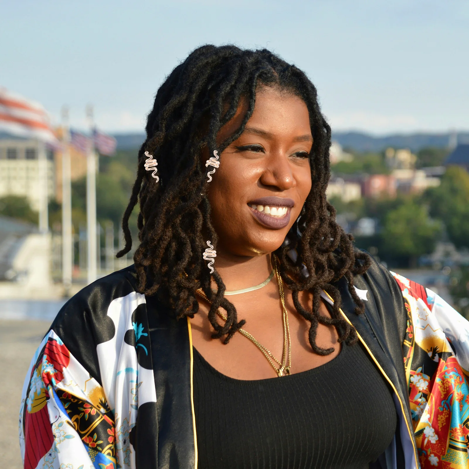 

10Pcs Unique Spiral Hair Coil Vintage Snake Shape for Women Men Dreadlocks Braids Punk Hairstyles Girls Hair Jewelry